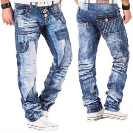 KOSMO LUPO spodnie męskie jeansy dżinsy KM050