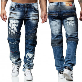 KOSMO LUPO spodnie męskie jeansy dżinsy KM164